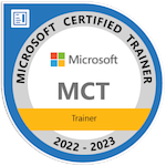 Microsoft Certified Trainer 2022-2023